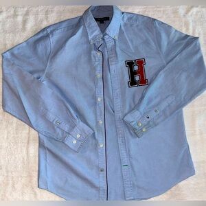 Tommy Hilfiger collared long sleeve shirt size S